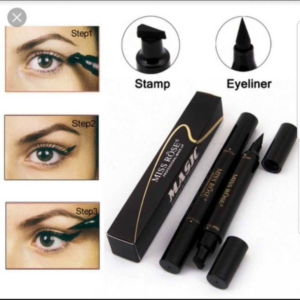NIB Liquid Magic Eyeliner & Seal Stamp